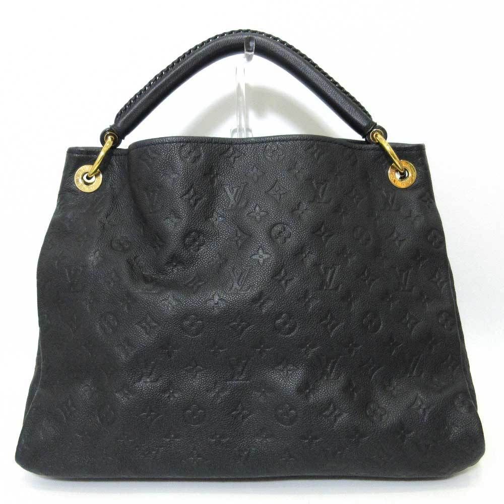 Monogram Artsy Bag MM One-shoulder Semi-shoulder Anfini Dark Navy Blue - Picture 2 of 6
